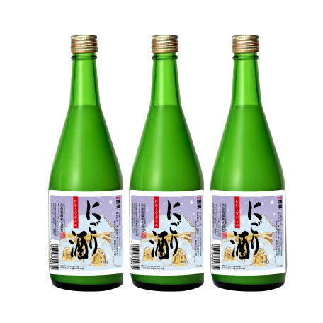 むかしながらのにごり酒720ml×3本